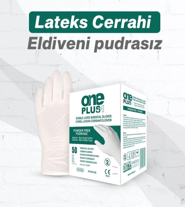 One Plus Pudrasız Steril Cerrahi Eldiven